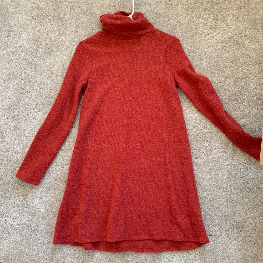 Long sleeve sweater dress